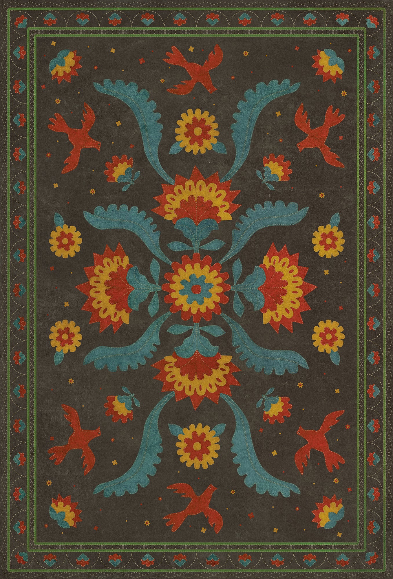 Williamsburg - Applique - Gossip Of Swallows