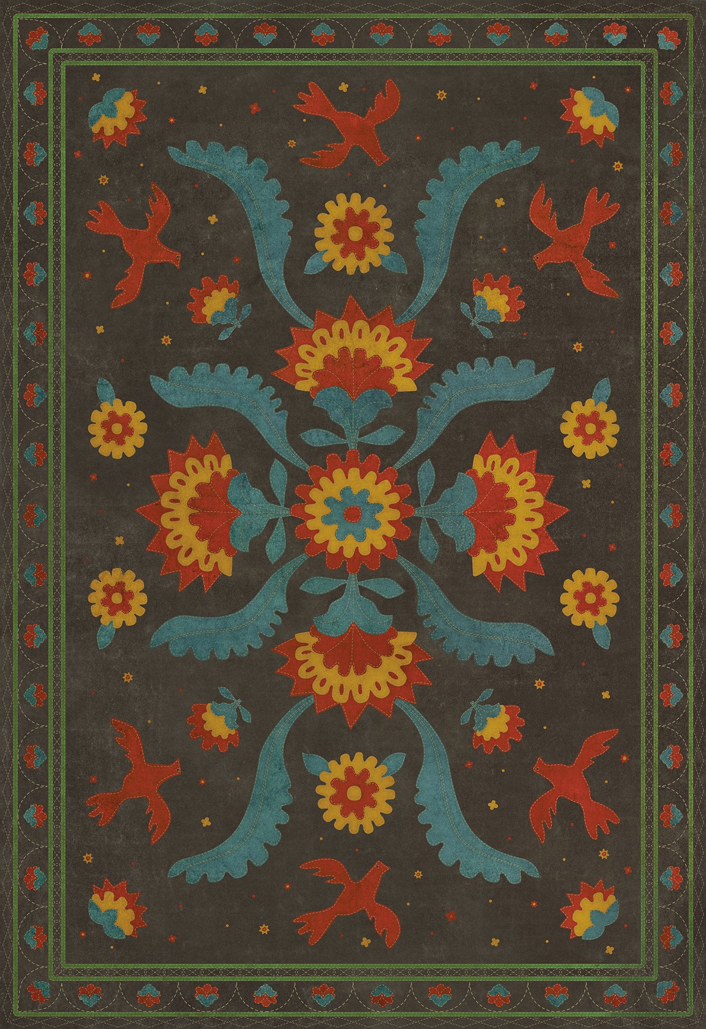 Williamsburg - Applique - Gossip Of Swallows