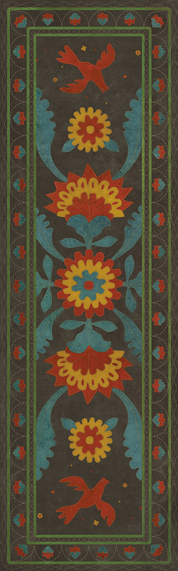 Williamsburg - Applique - Gossip Of Swallows