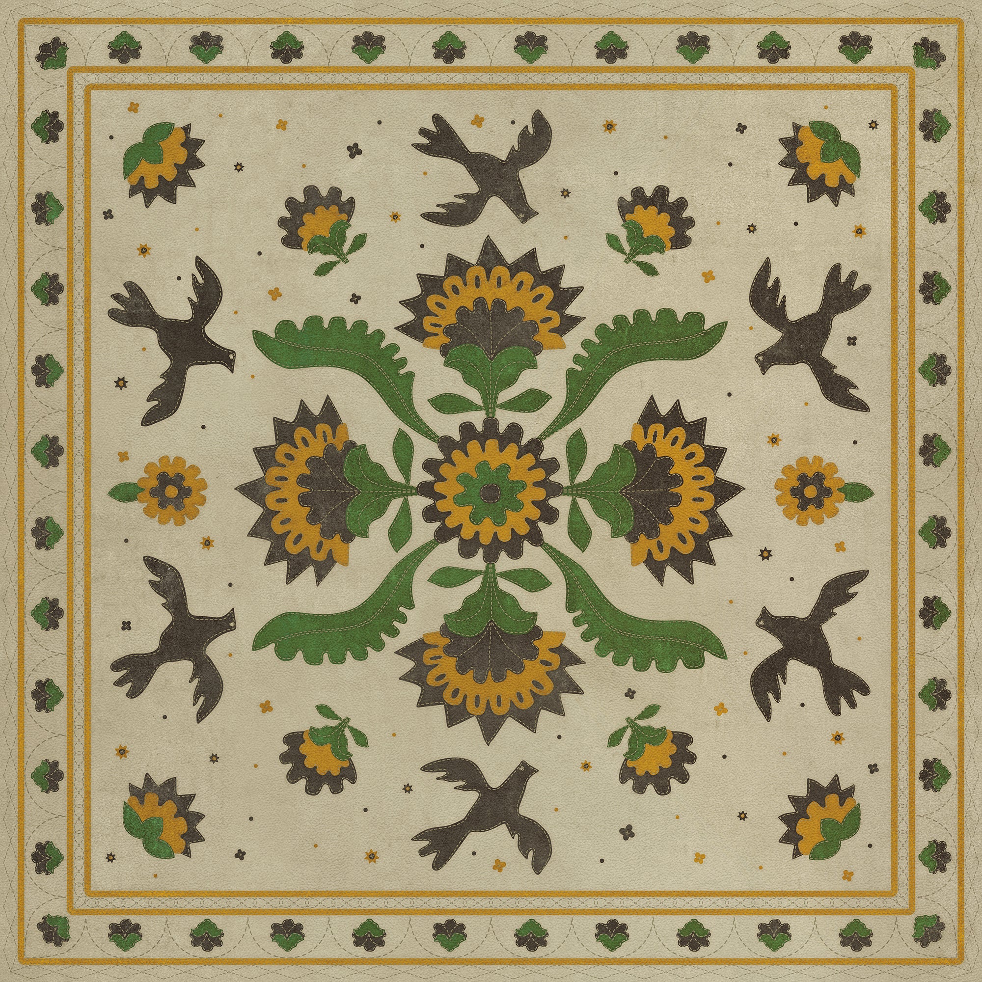 Williamsburg - Applique - Wild Bees Song