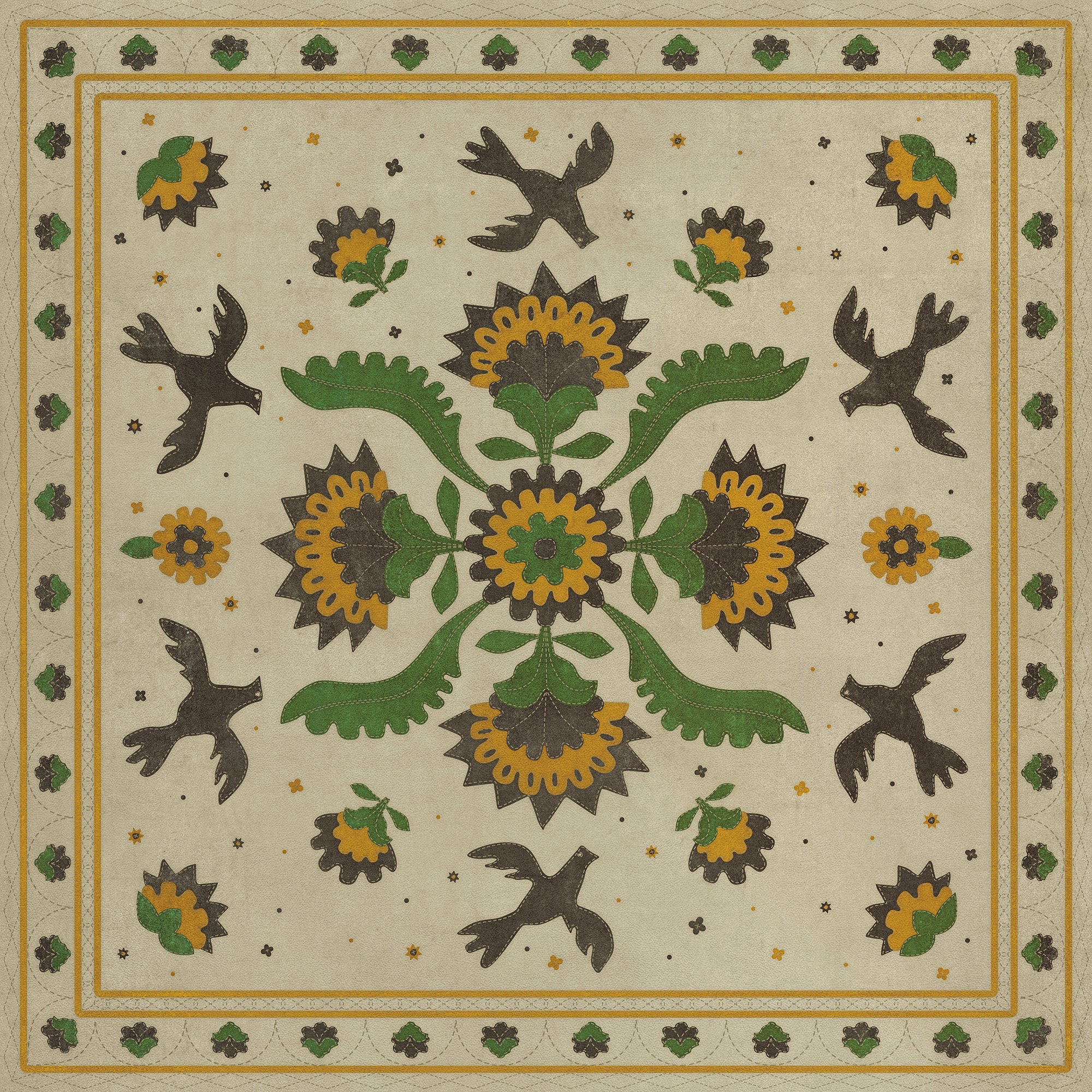 Williamsburg - Applique - Wild Bees Song