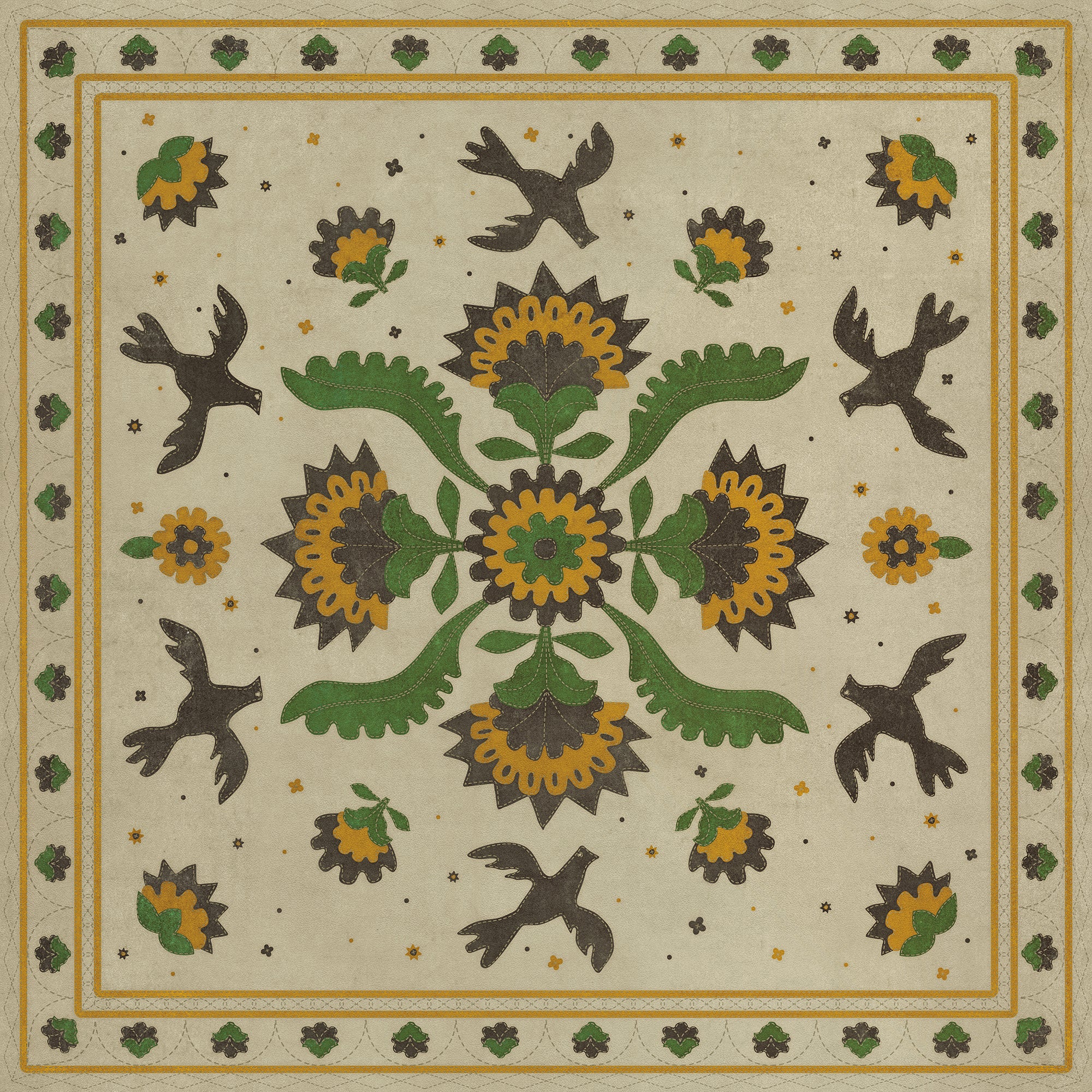 Williamsburg - Applique - Wild Bees Song