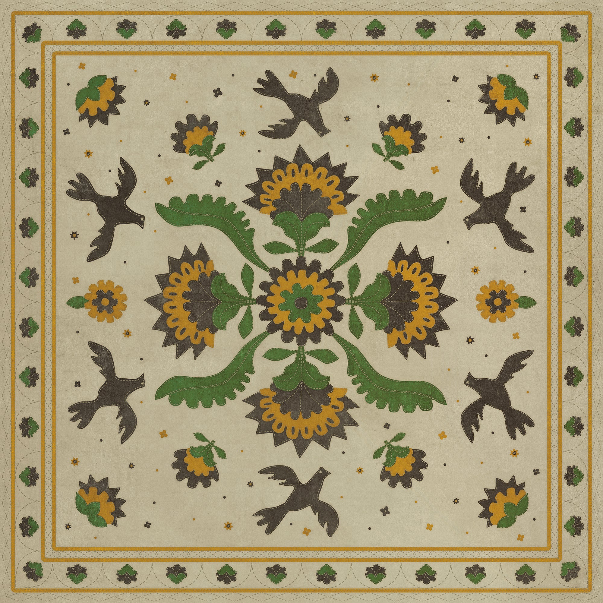 Williamsburg - Applique - Wild Bees Song