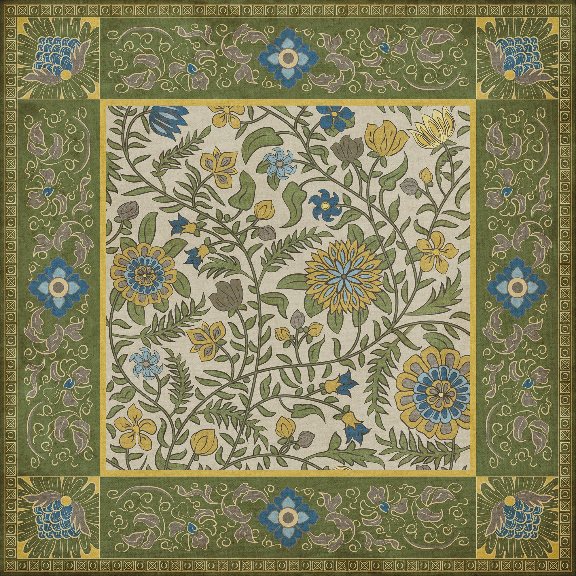 Williamsburg - Indian Quilt - Bombay