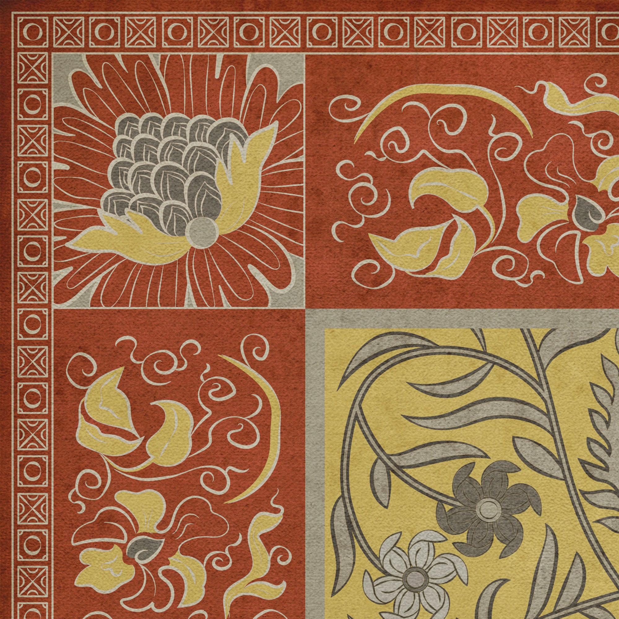 Williamsburg - Indian Quilt - Calcutta