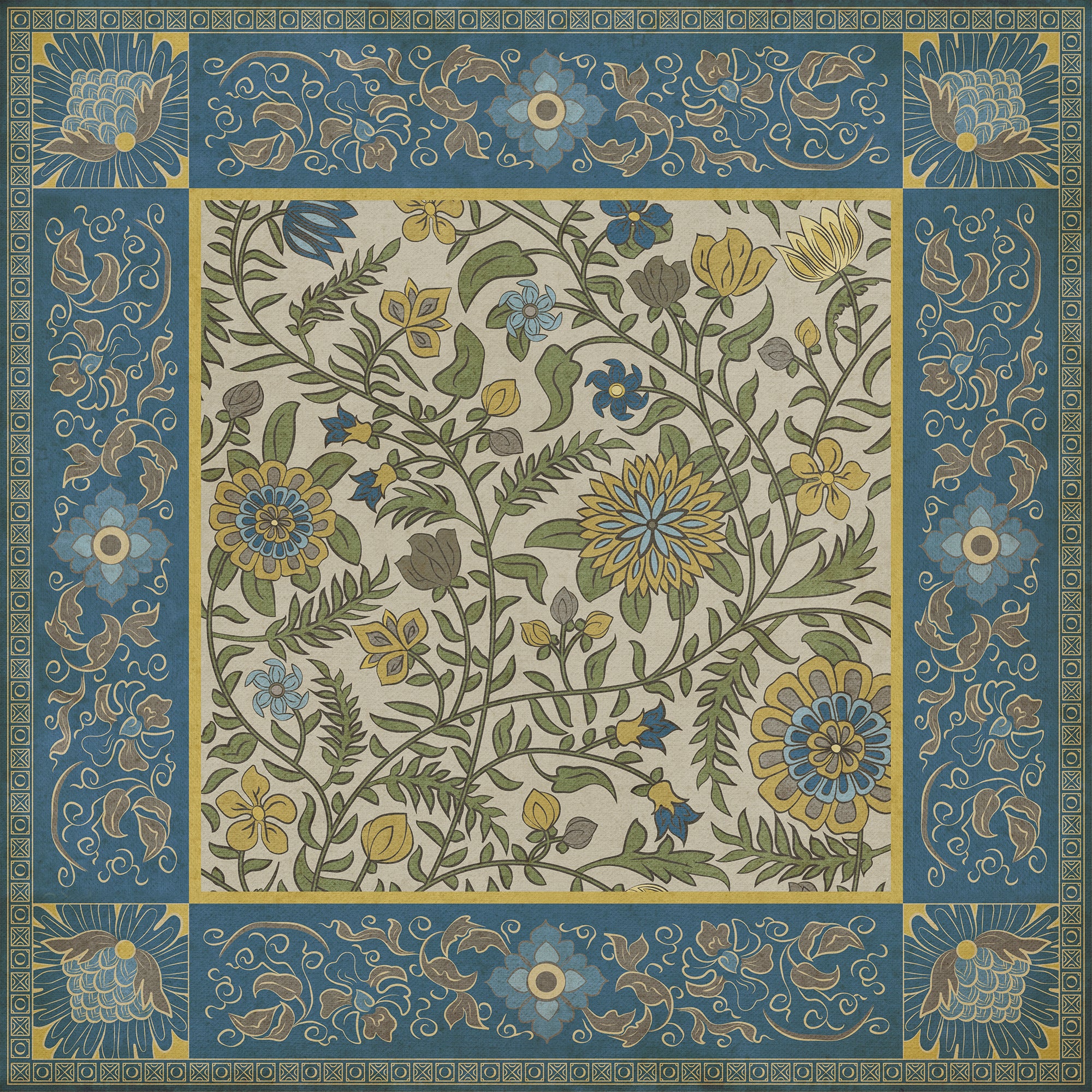 Williamsburg - Indian Quilt - Cochin