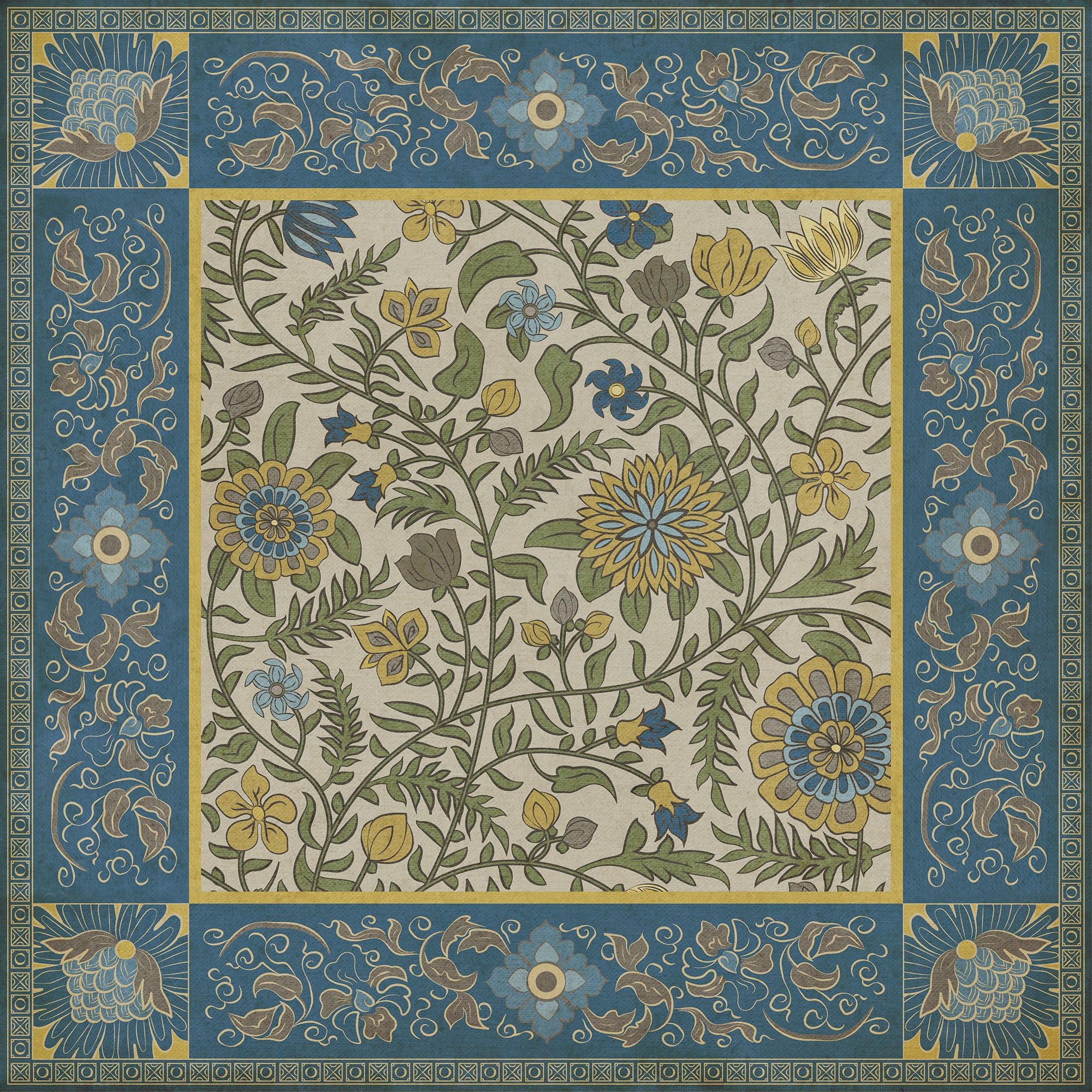 Williamsburg - Indian Quilt - Cochin