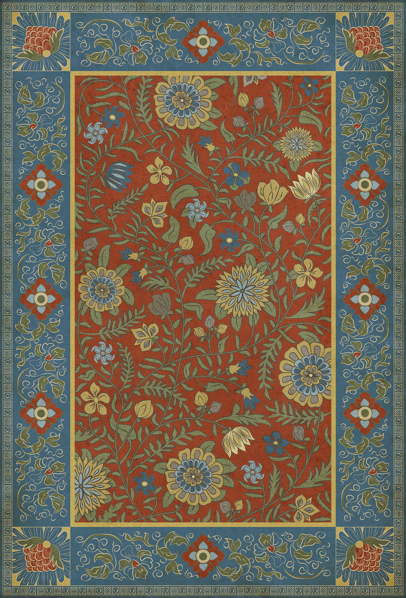 Williamsburg - Indian Quilt - Darjeeling