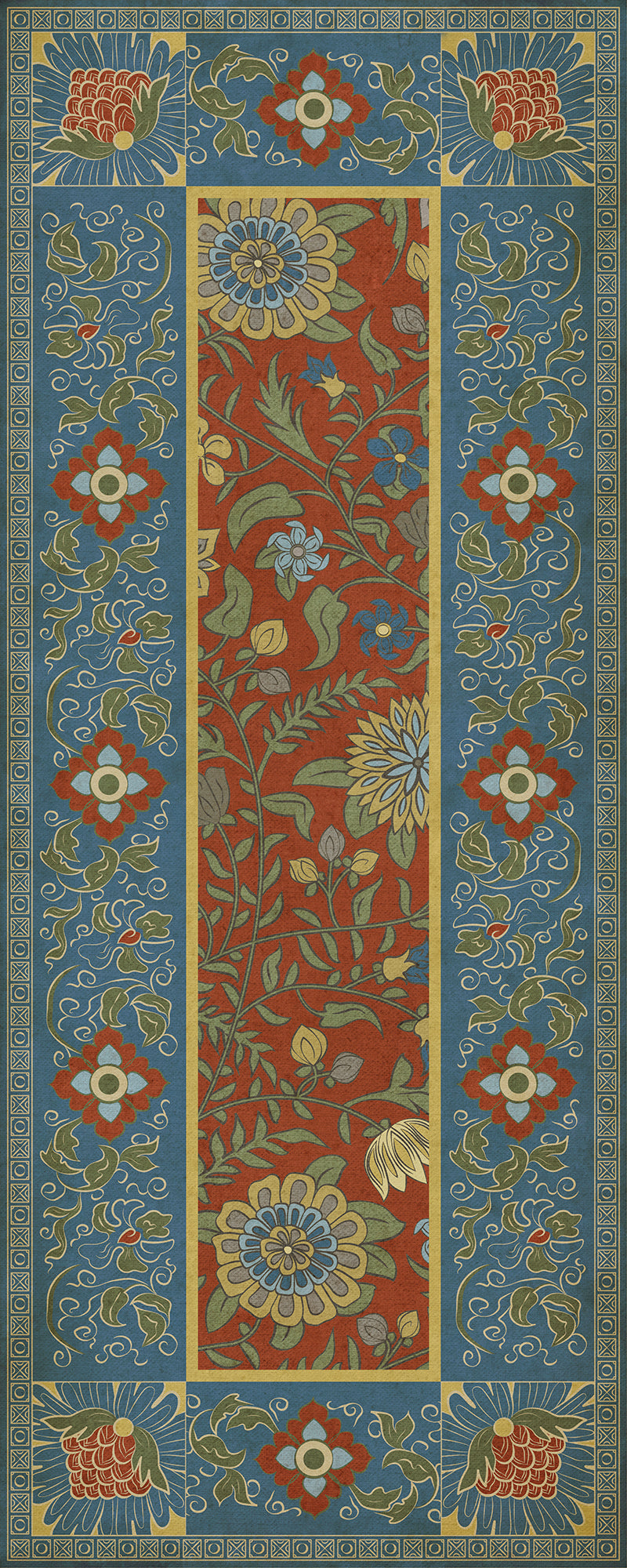 Williamsburg - Indian Quilt - Darjeeling
