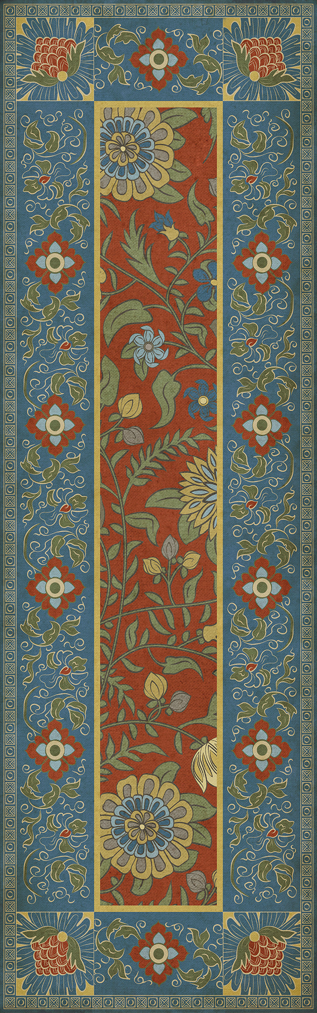 Williamsburg - Indian Quilt - Darjeeling