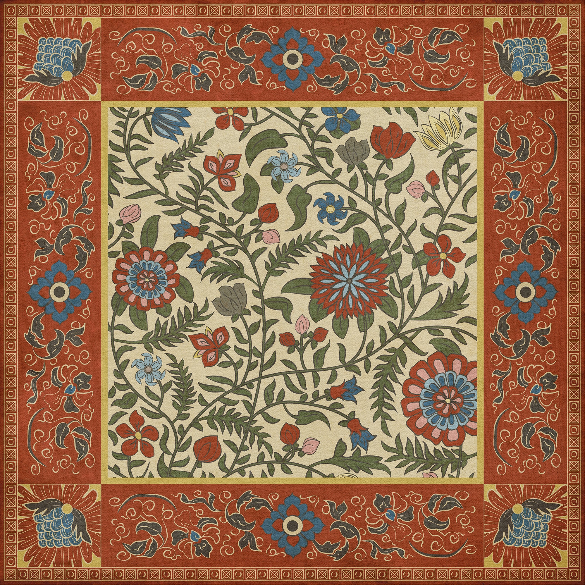 Williamsburg - Indian Quilt - Delhi