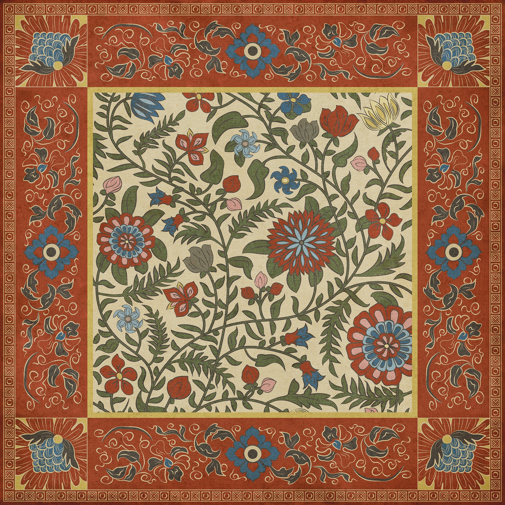 Williamsburg - Indian Quilt - Delhi