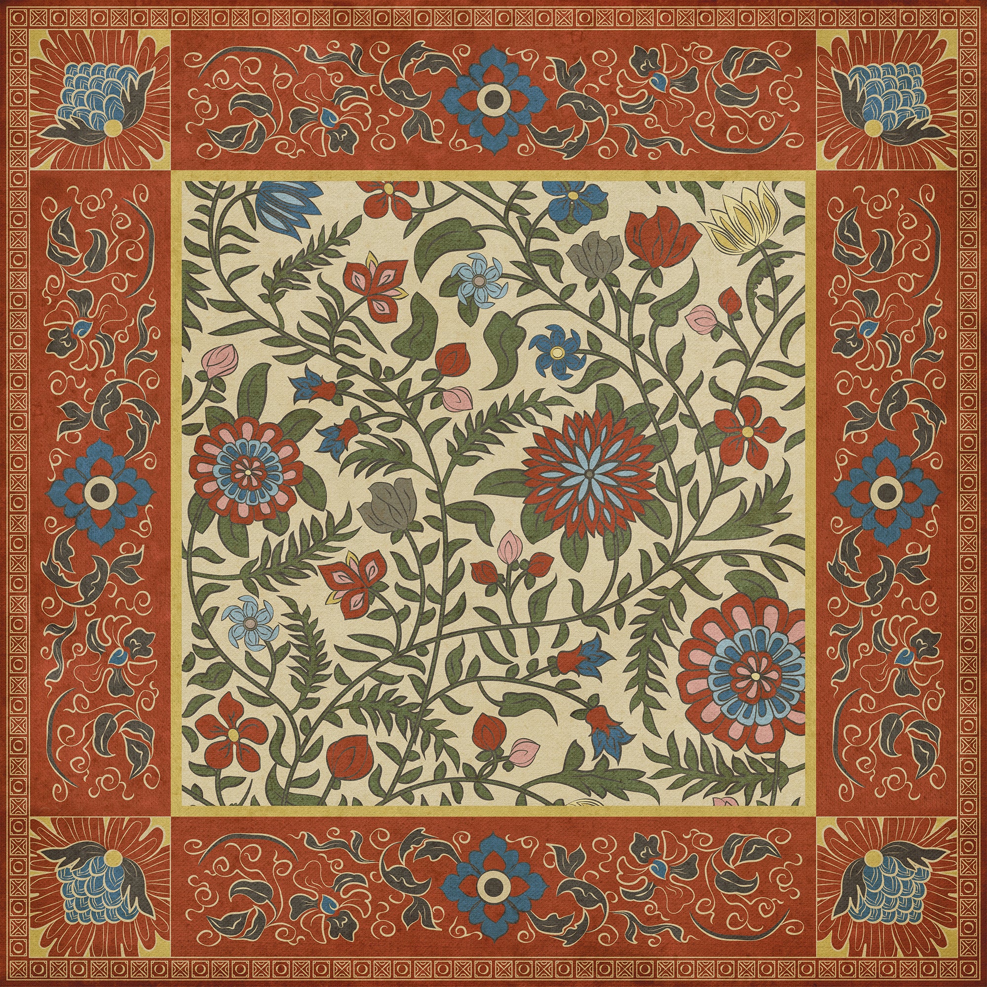 Williamsburg - Indian Quilt - Delhi
