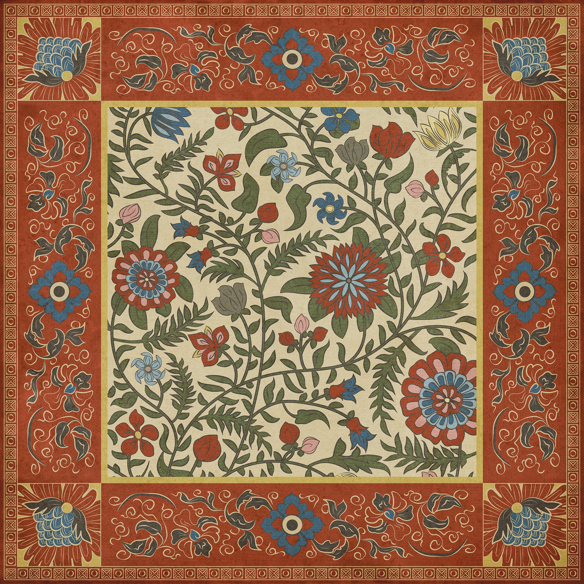 Williamsburg - Indian Quilt - Delhi