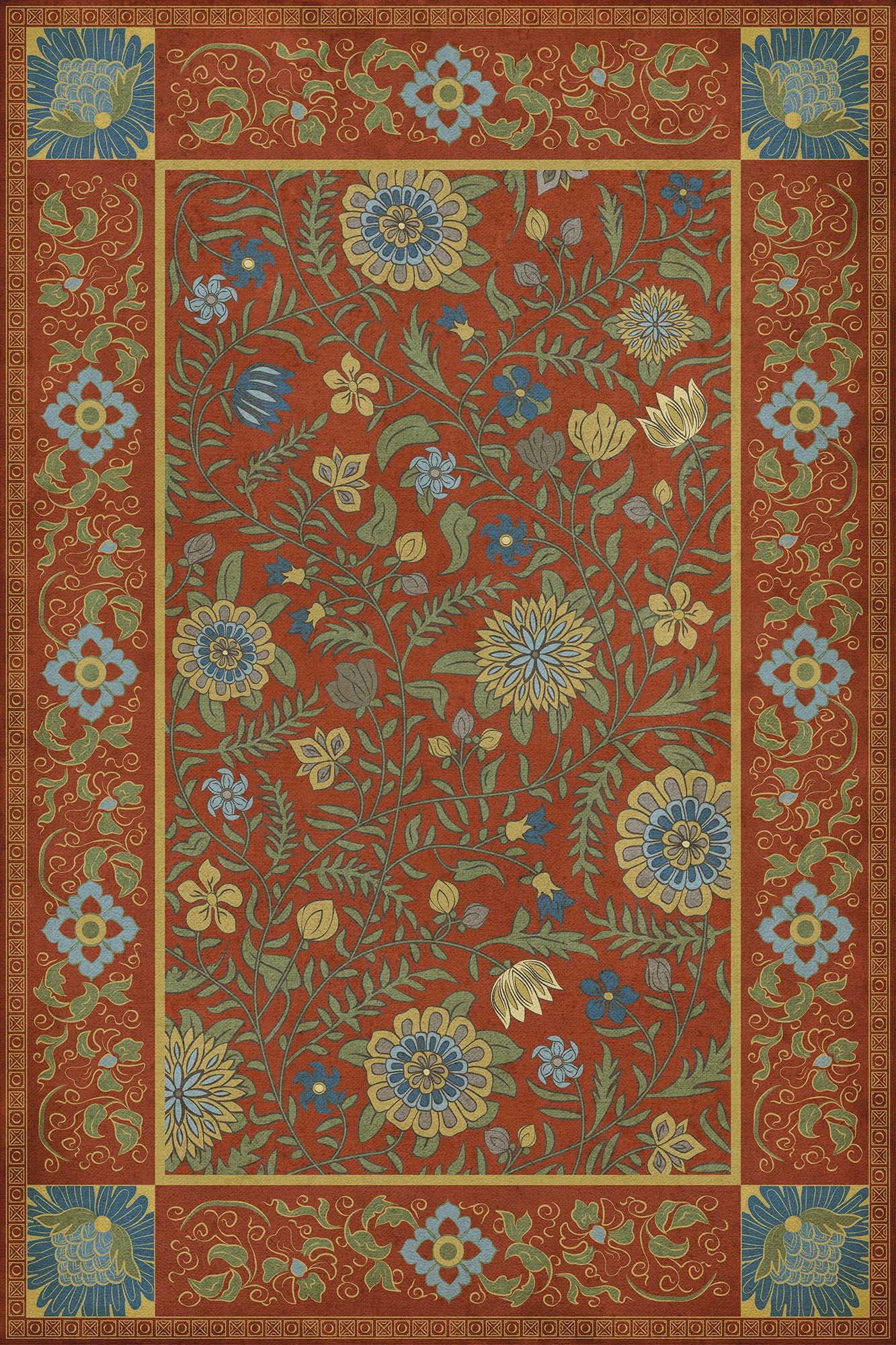 Williamsburg - Indian Quilt - Pondicherry