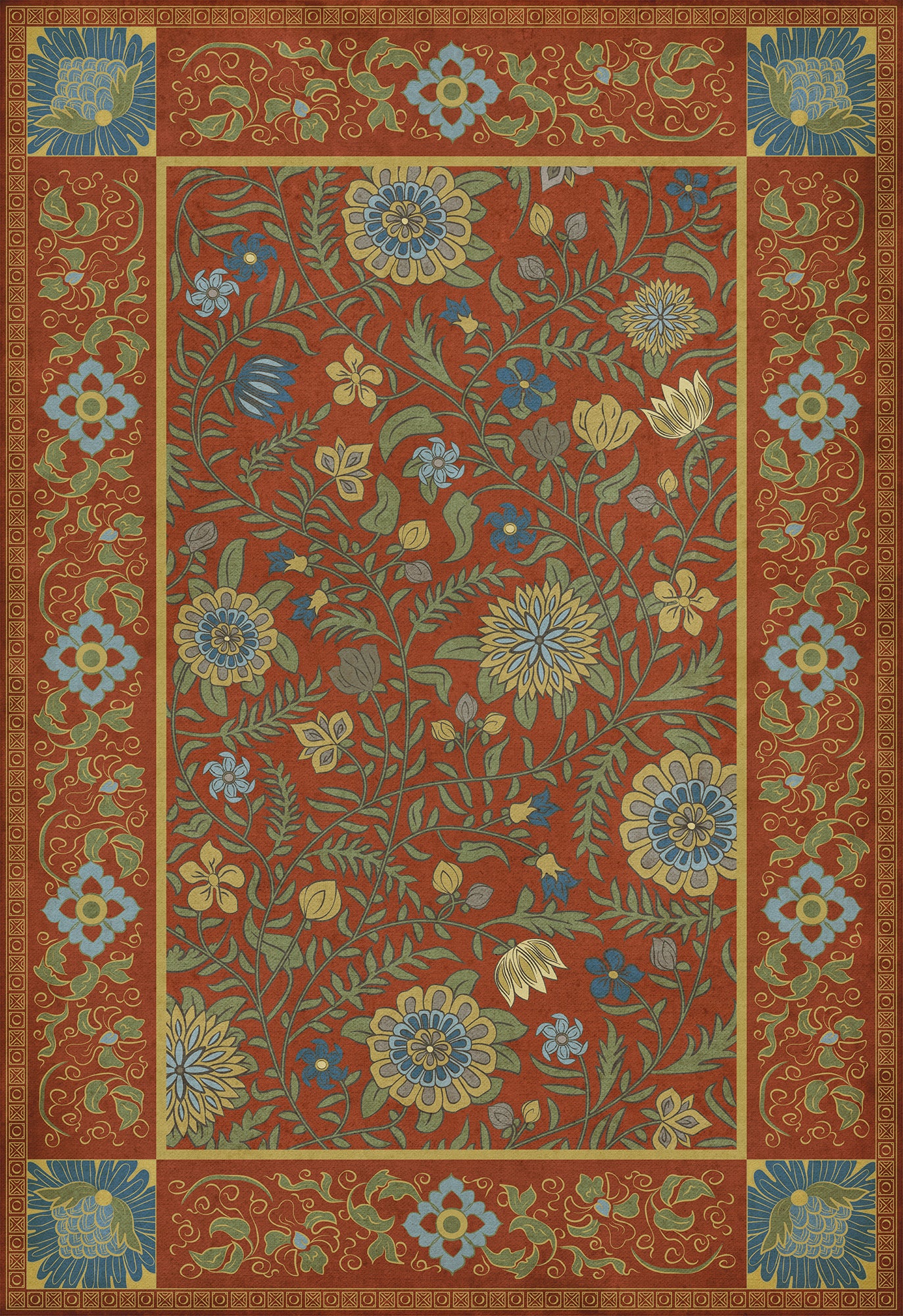Williamsburg - Indian Quilt - Pondicherry