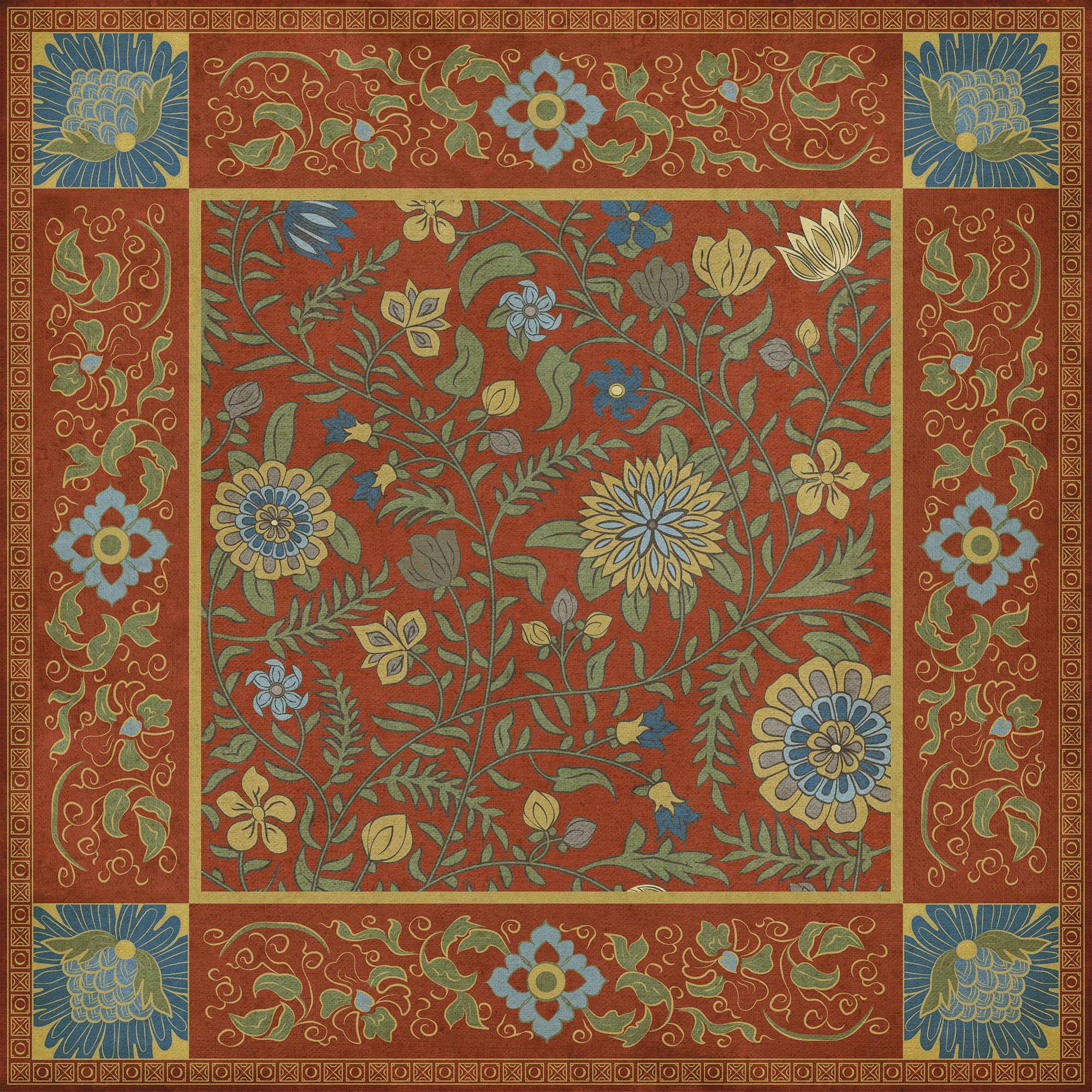 Williamsburg - Indian Quilt - Pondicherry