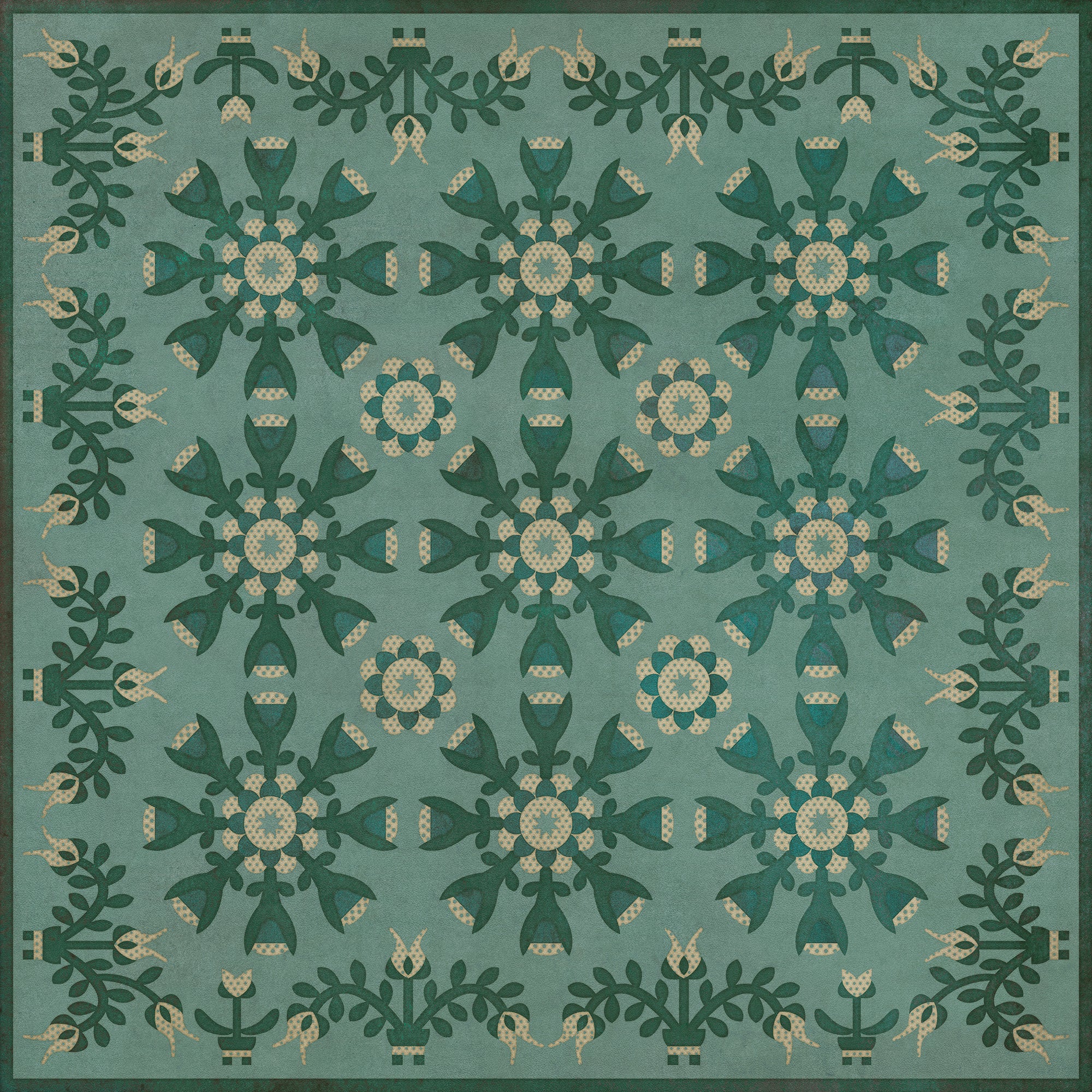 Williamsburg - Needlework - Sarah's Sashing