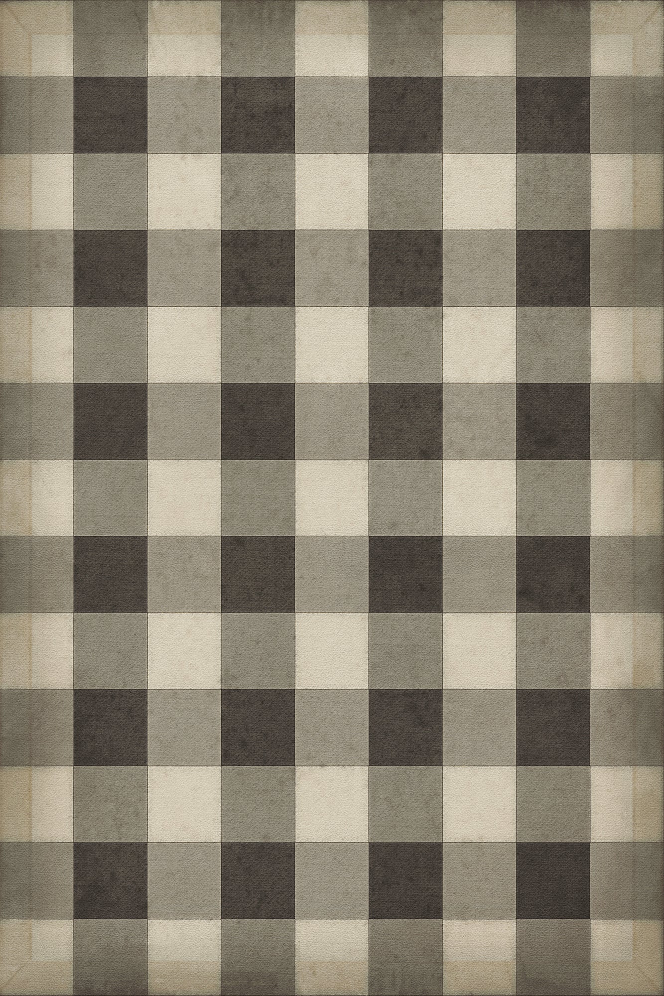 Williamsburg - Gingham Canvas - Black