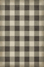 Williamsburg - Gingham Canvas - Black