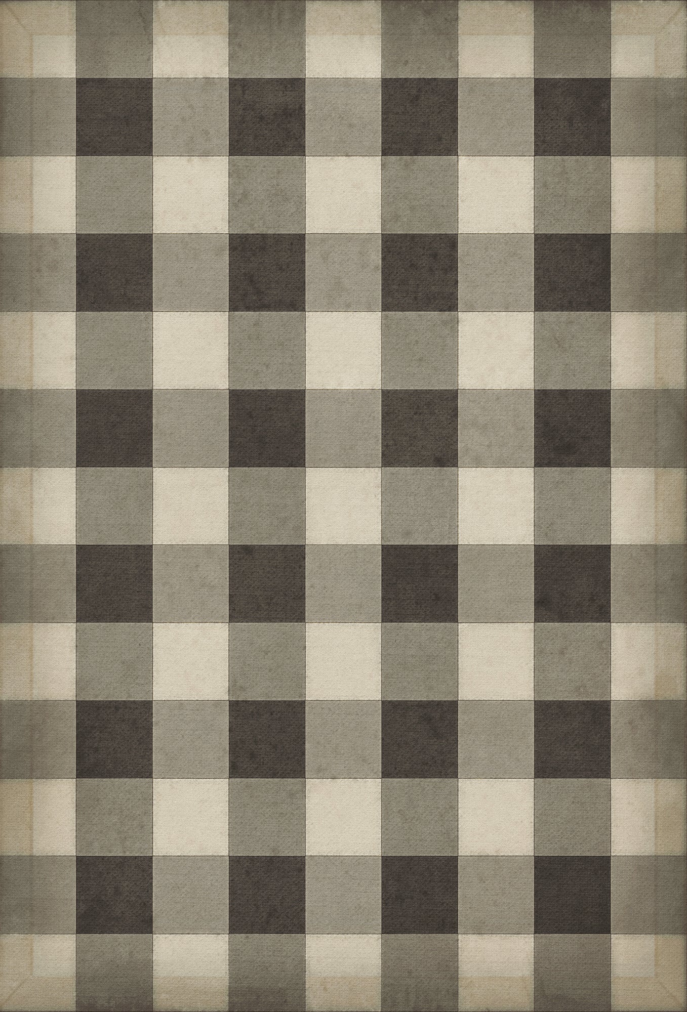 Williamsburg - Gingham Canvas - Black