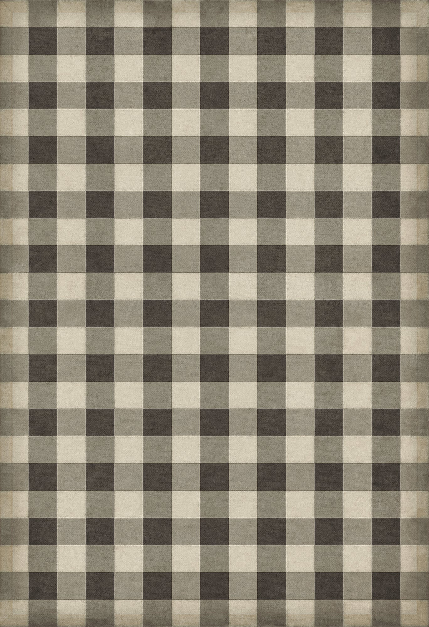 Williamsburg - Gingham Canvas - Black