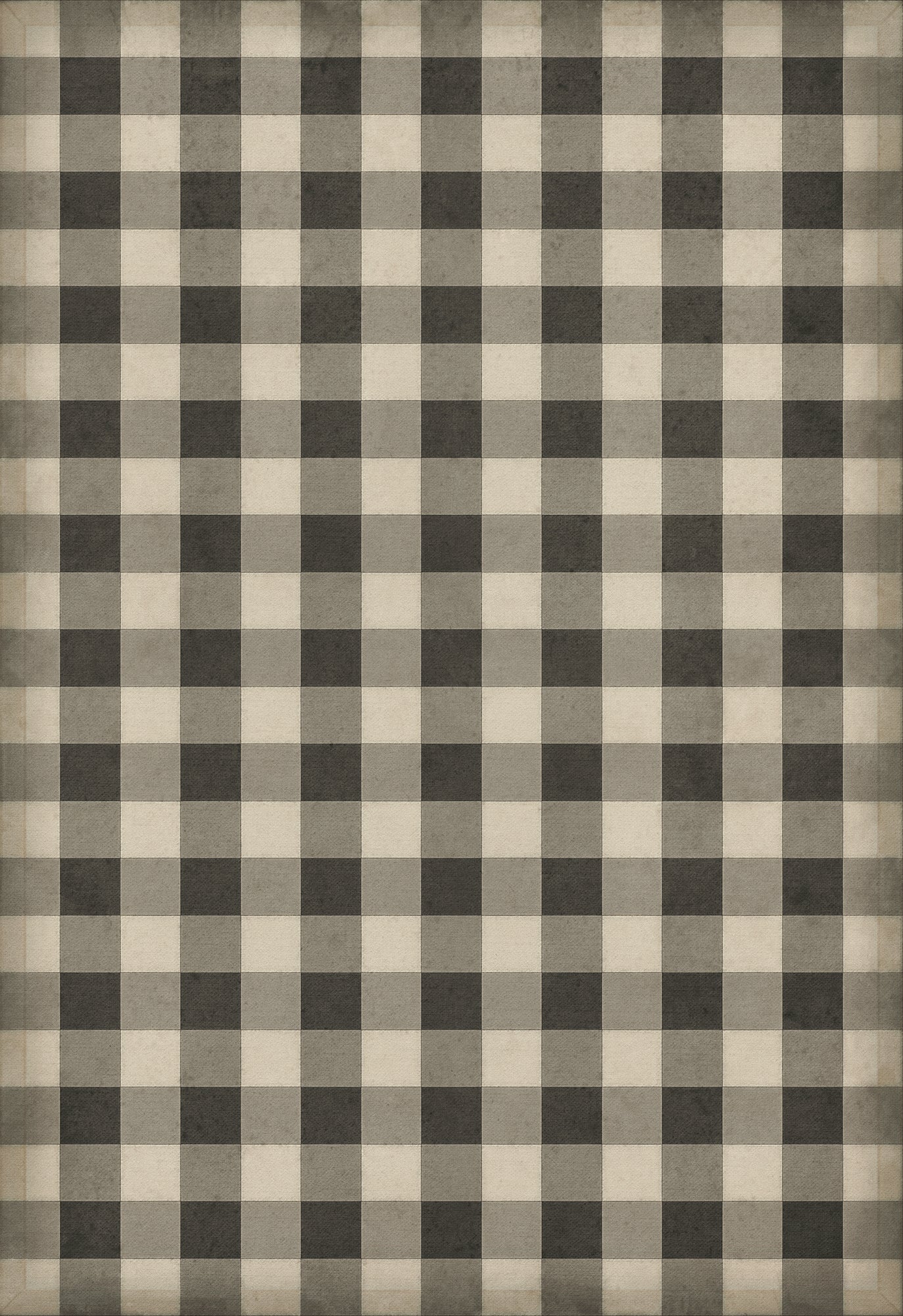 Williamsburg - Gingham Canvas - Black