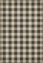 Williamsburg - Gingham Canvas - Black
