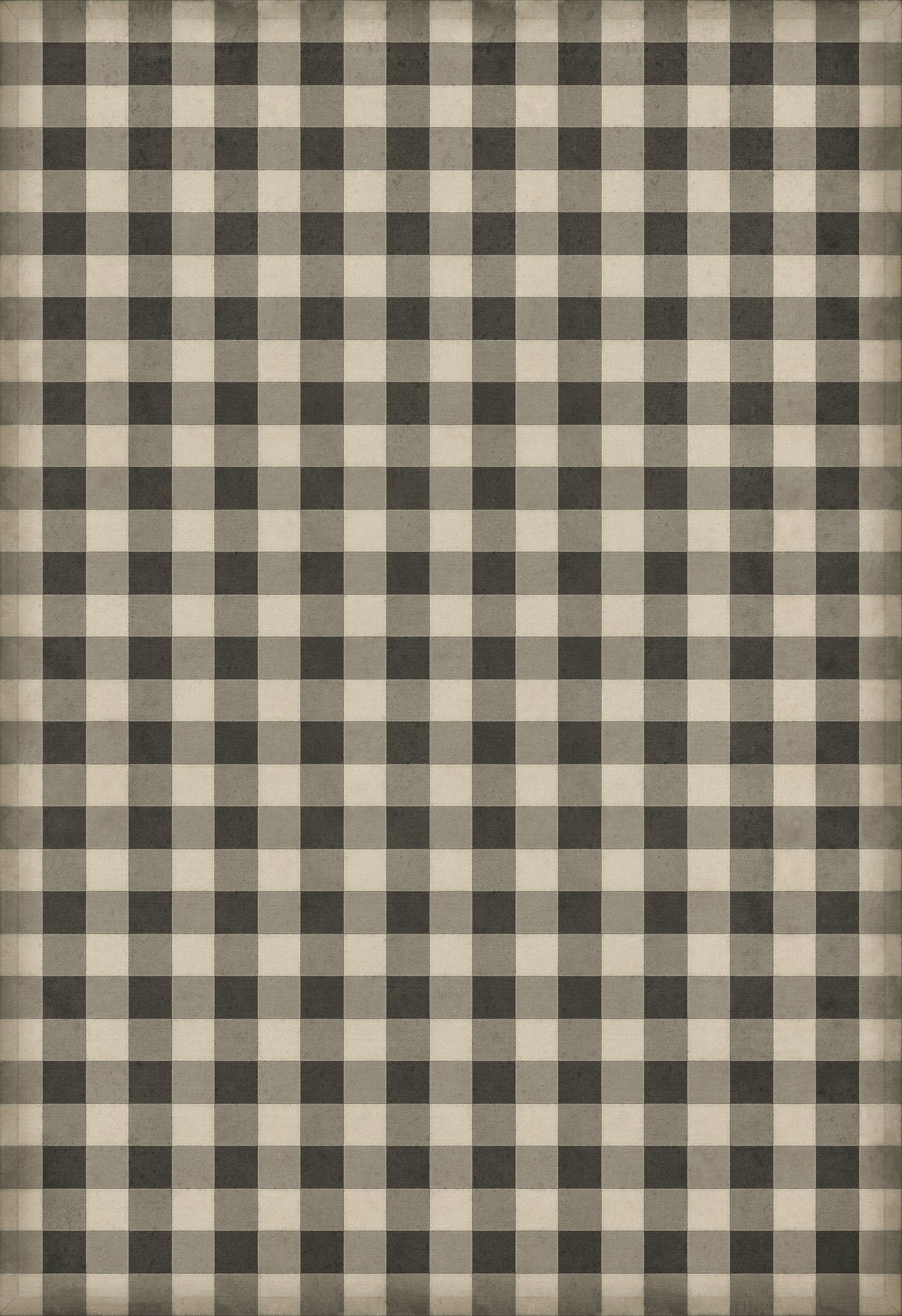 Williamsburg - Gingham Canvas - Black