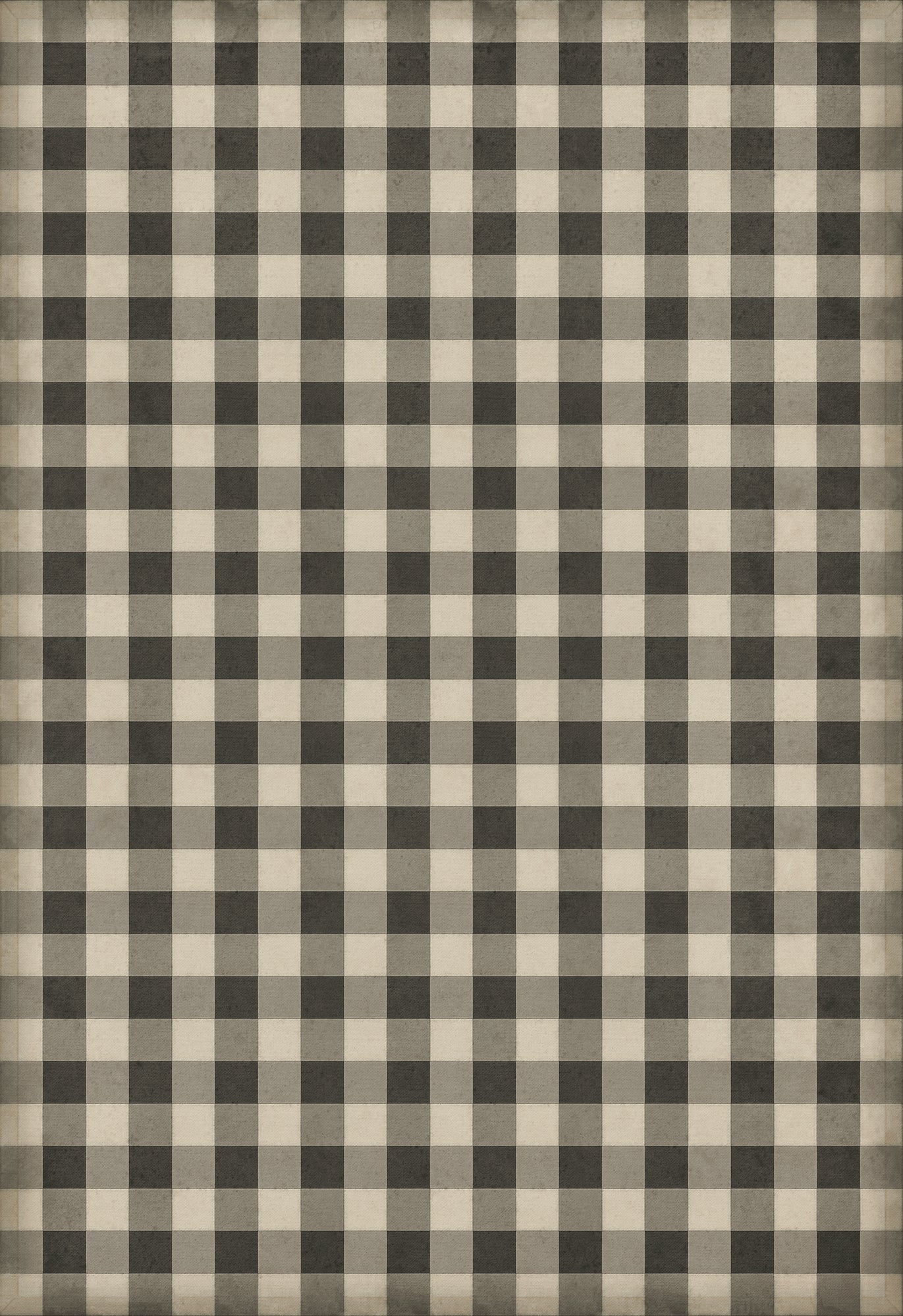 Williamsburg - Gingham Canvas - Black