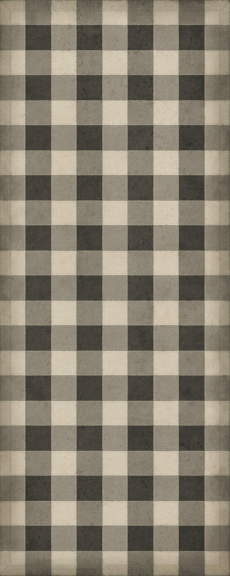Williamsburg - Gingham Canvas - Black