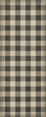 Williamsburg - Gingham Canvas - Black