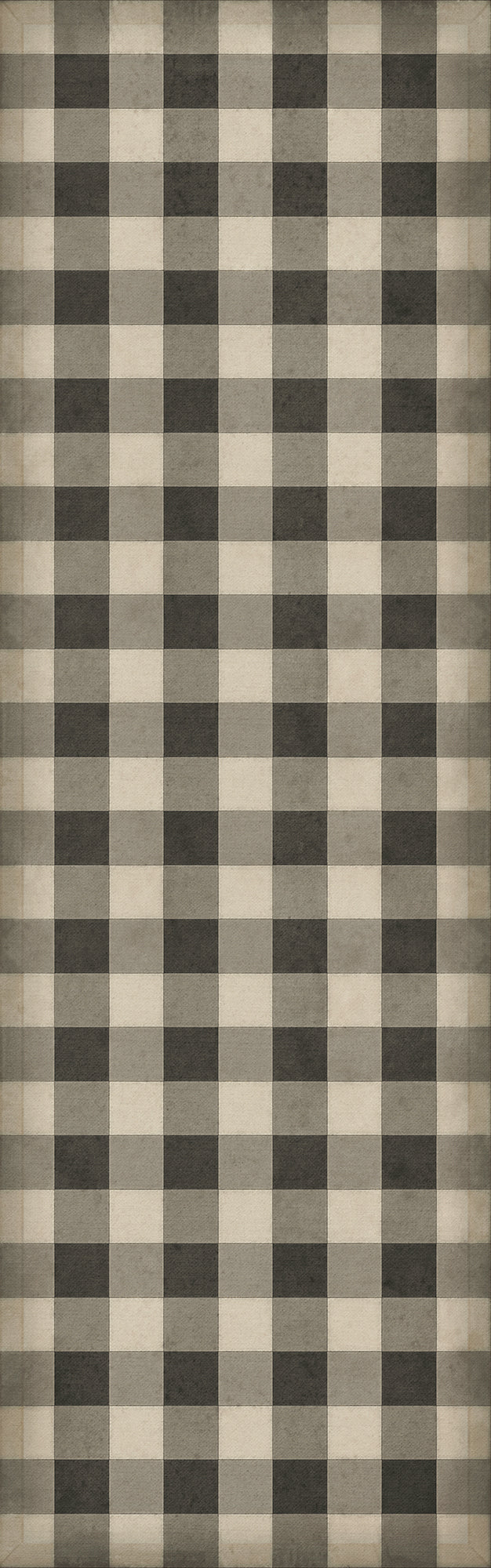 Williamsburg - Gingham Canvas - Black
