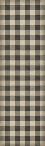 Williamsburg - Gingham Canvas - Black