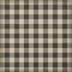 Williamsburg - Gingham Canvas - Black