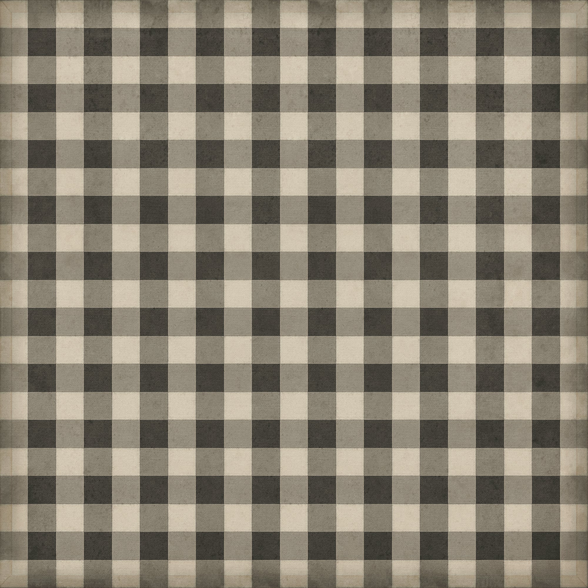 Williamsburg - Gingham Canvas - Black