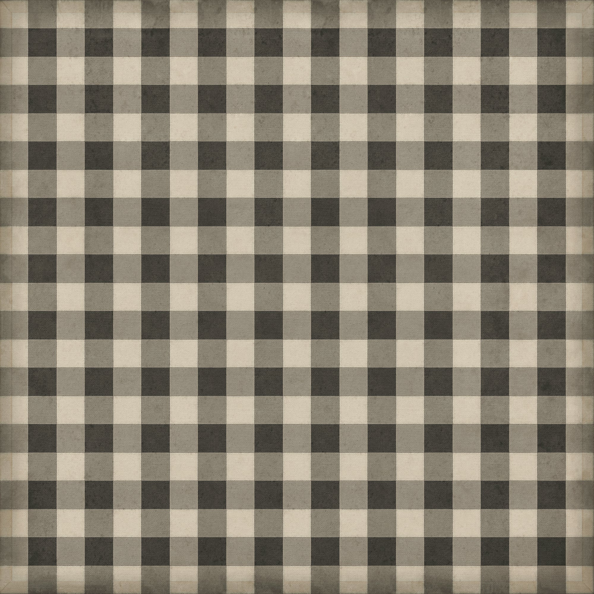 Williamsburg - Gingham Canvas - Black