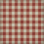 Williamsburg - Gingham Canvas - Red