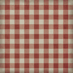 Williamsburg - Gingham Canvas - Red