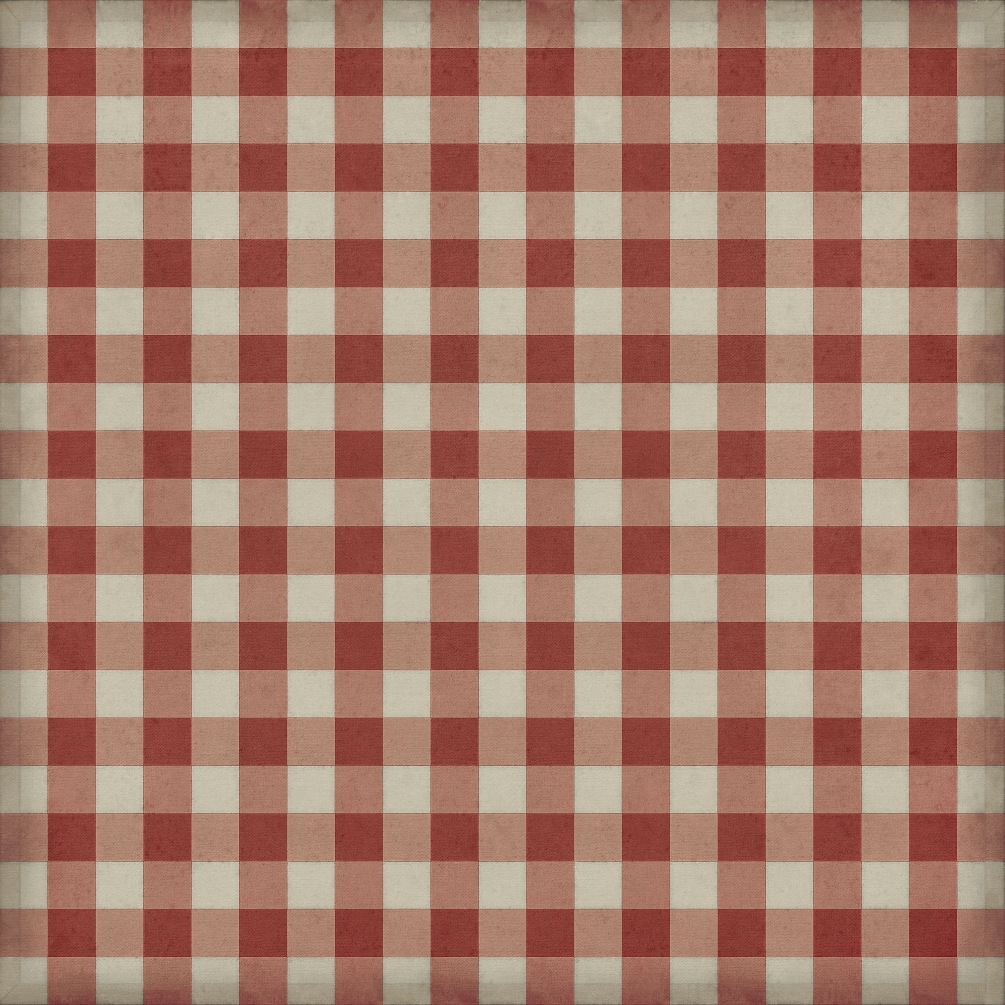Williamsburg - Gingham Canvas - Red