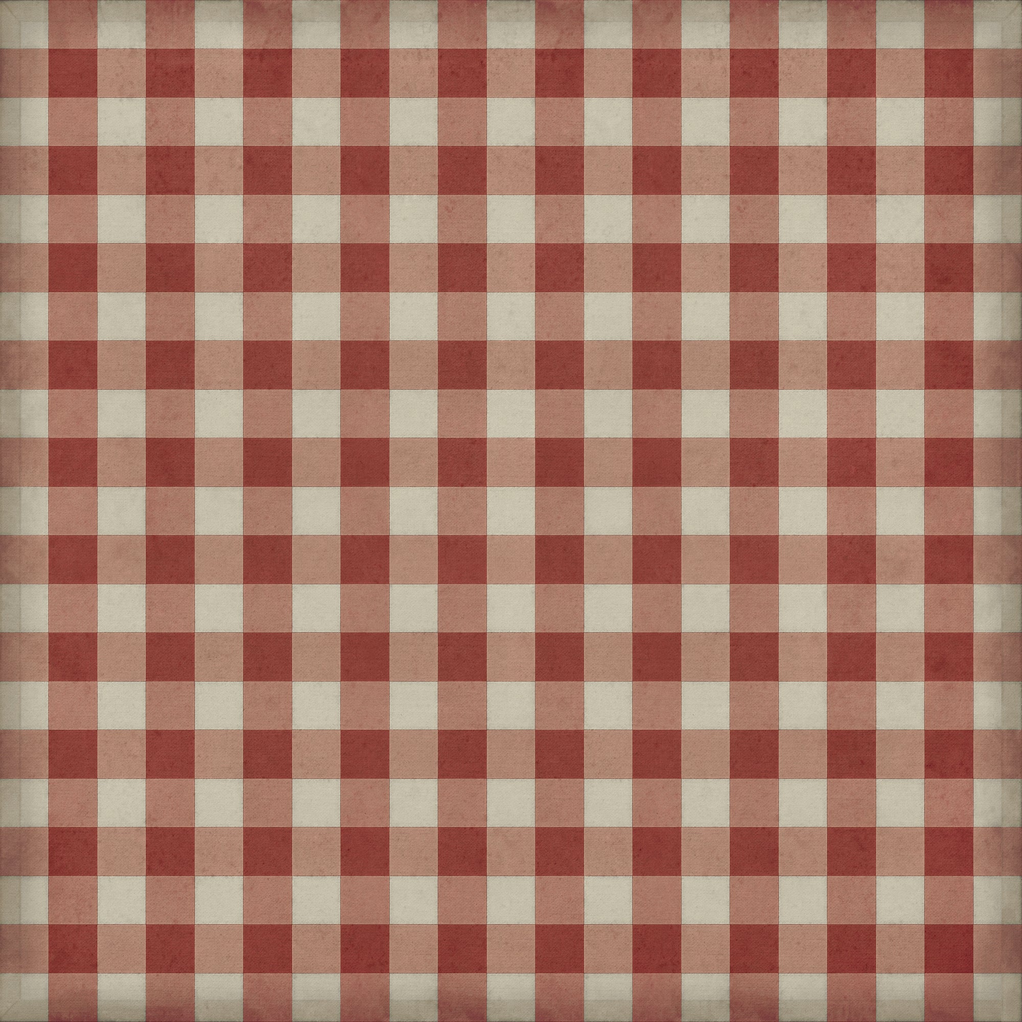 Williamsburg - Gingham Canvas - Red