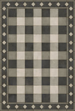 Williamsburg - Gingham Tile - Black