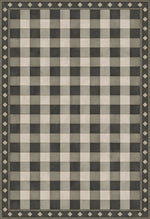 Williamsburg - Gingham Tile - Black