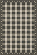 Williamsburg - Gingham Tile - Black