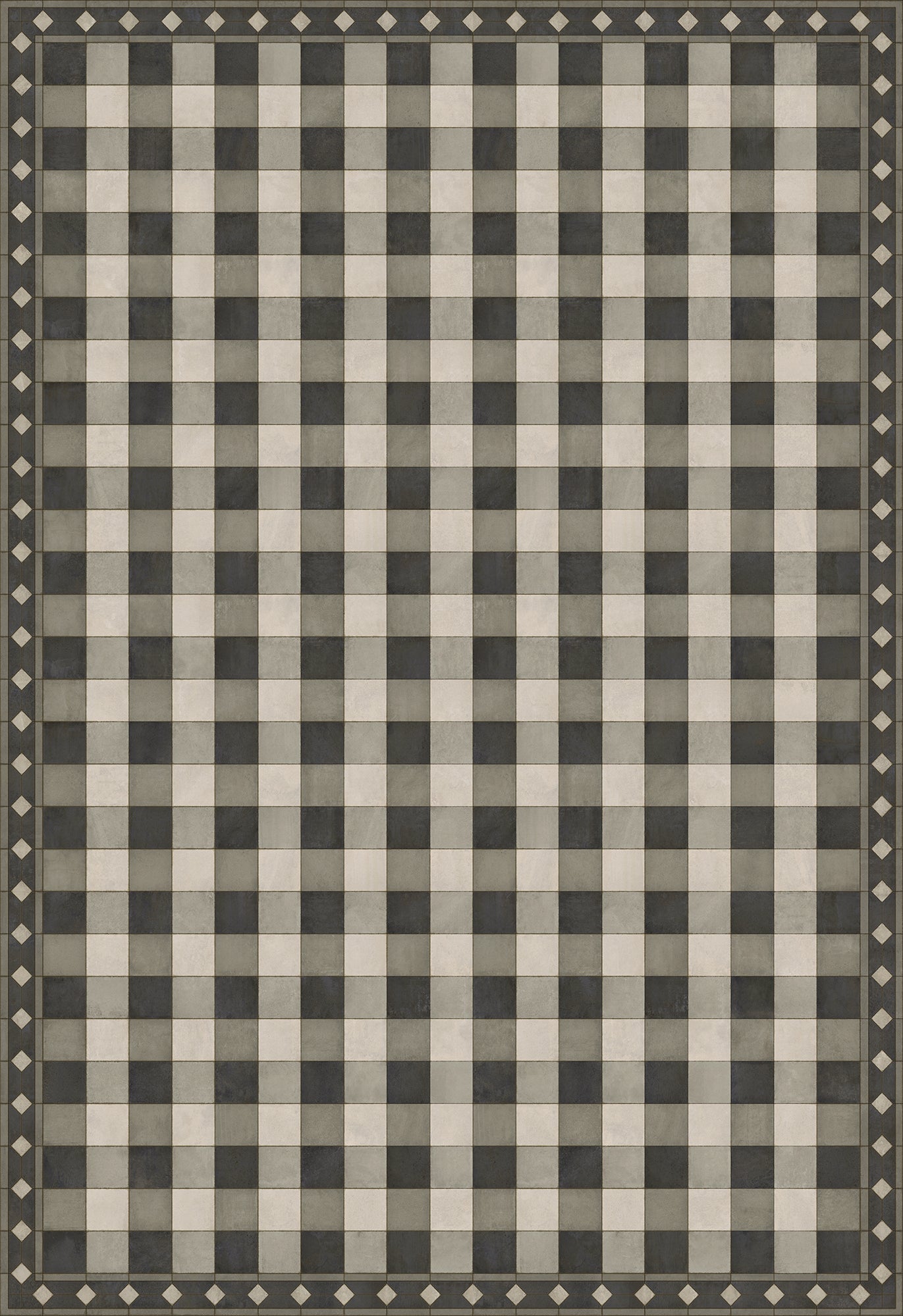 Williamsburg - Gingham Tile - Black