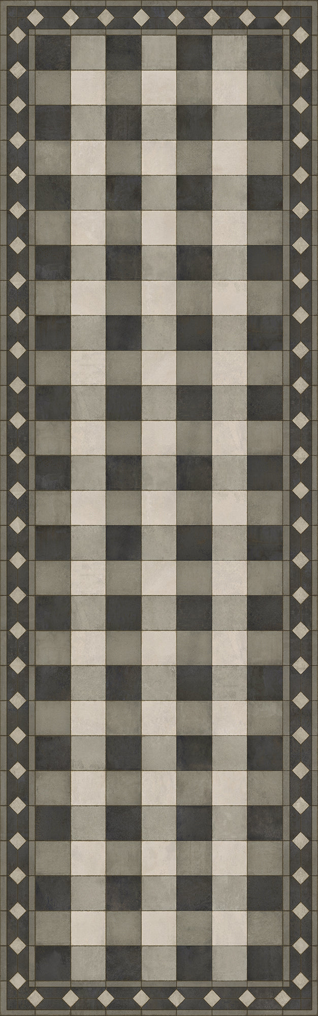 Williamsburg - Gingham Tile - Black