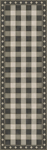 Williamsburg - Gingham Tile - Black