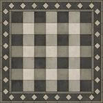 Williamsburg - Gingham Tile - Black