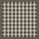Williamsburg - Gingham Tile - Black