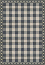 Williamsburg - Gingham Tile - Blue